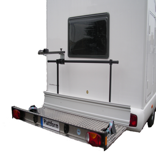 Plaques percées pour réglage en hauteur de l'attelage-remorque ou du système de portage arrière, pour camping-cars, caravanes et fourgons.