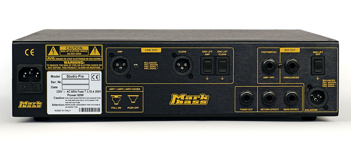 Markbass Studio Preamp disssas seite!