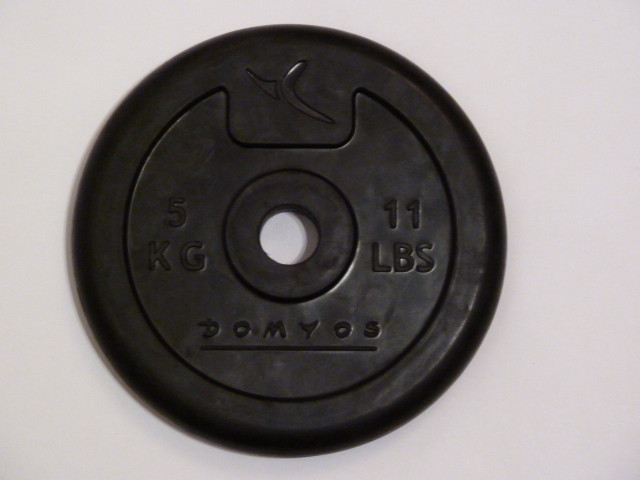 5kg gummiertes Gewicht - da kann nichts verkratzen
