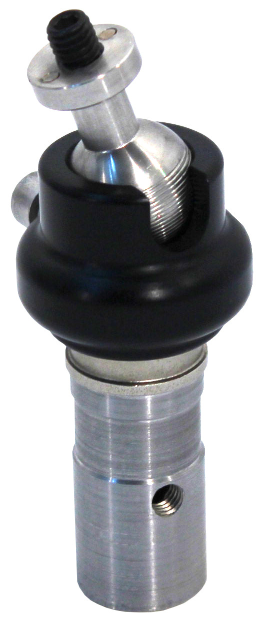 Angle Ball Joint (PS563) for angled mounting of a Tango track on light stands       (bottom 1 1/8" / 28mm)