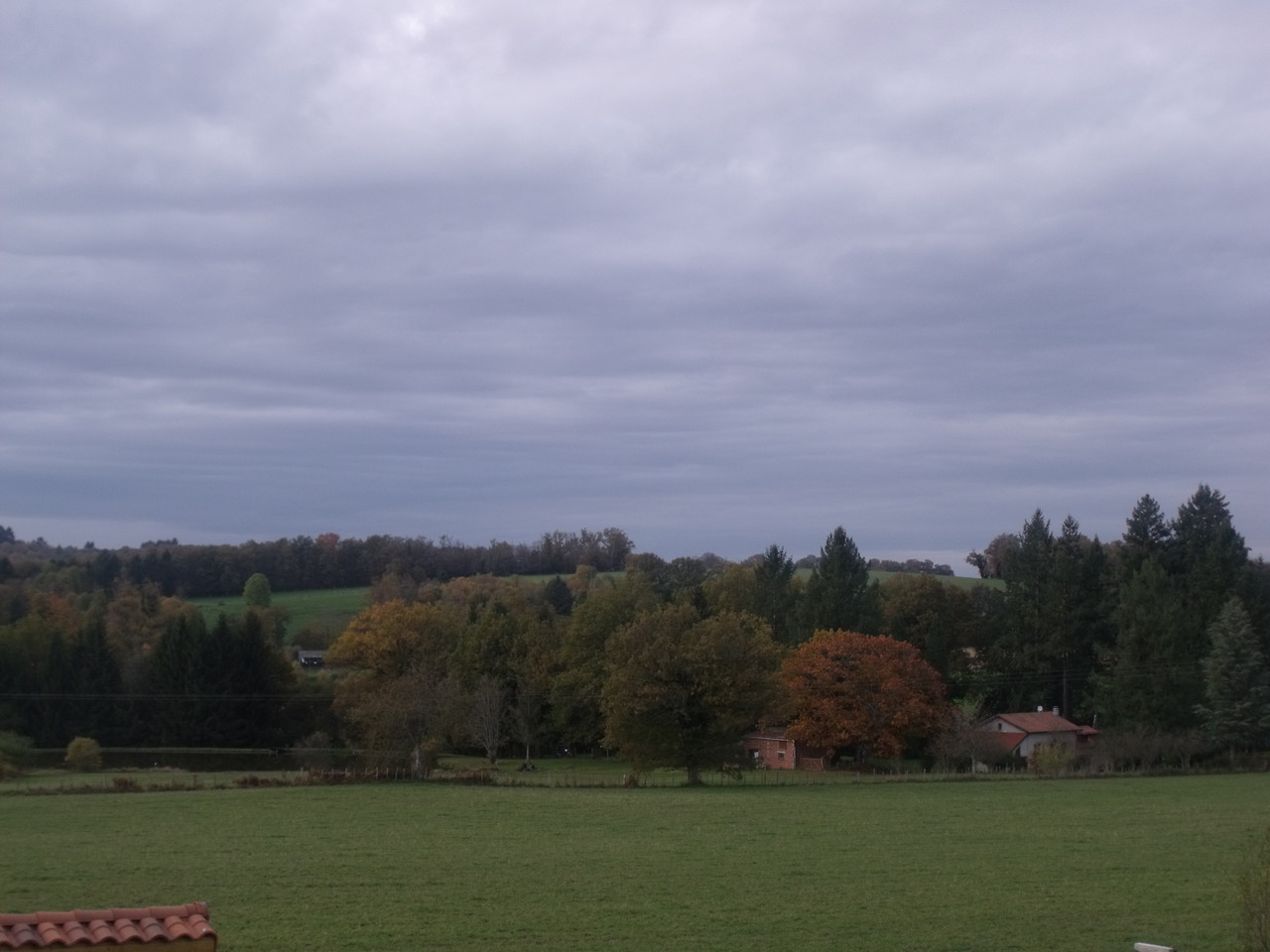 Paysage Limousin d'automne