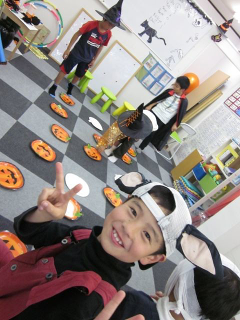 Playing with Jack o lanterns