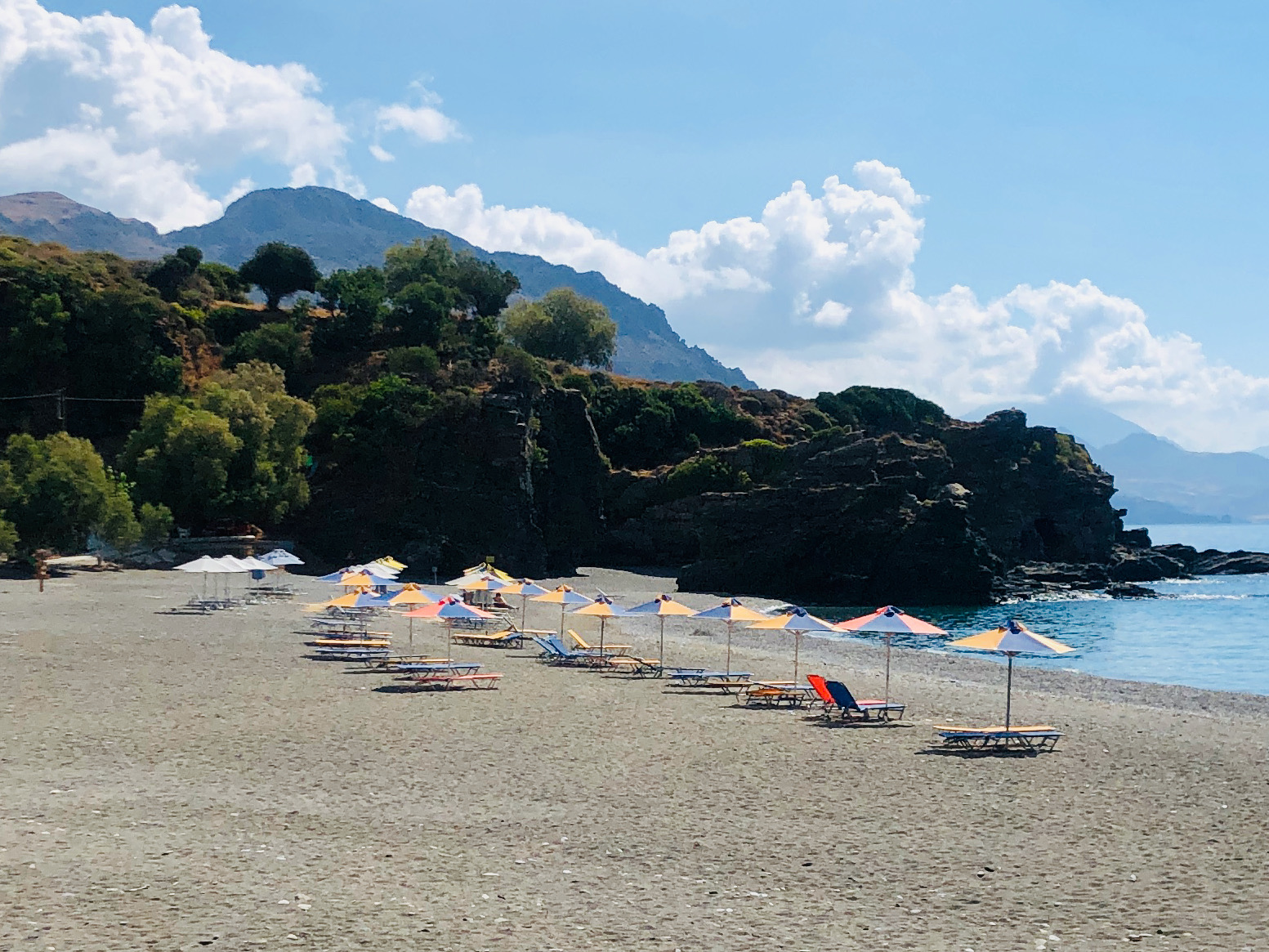 1. Stop am Korakas Beach