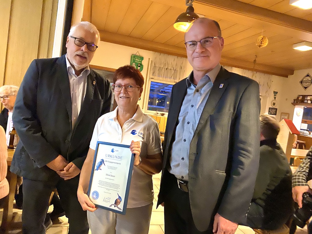 Klaus Sanzenbacher, Silvia Sauer und Dr. Norbert Schäffer