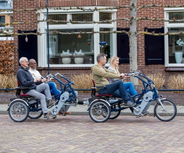 Parallel-Tandem  Fun2Go (ohne Anhänger auch in Freiburg unterwegs)