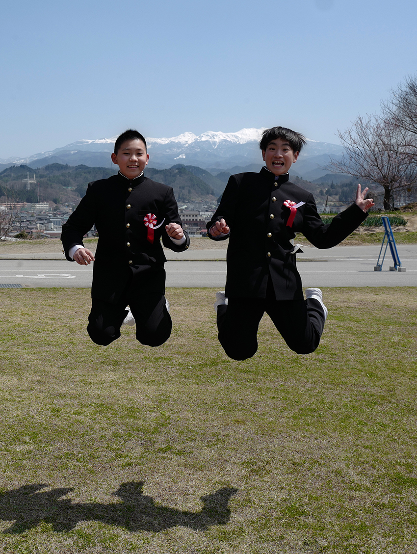 Q2 今日の写真　入学式