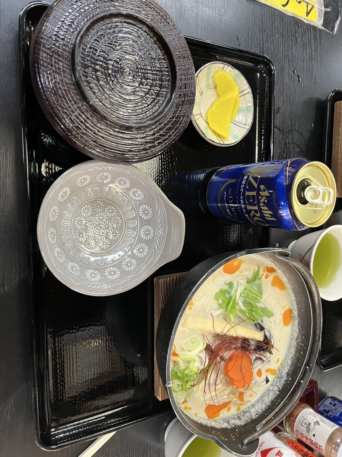 村の郷土料理をアレンジしたすったてラーメン！　