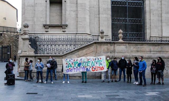 Nova protesta a Lleida contra el canvi climàtic