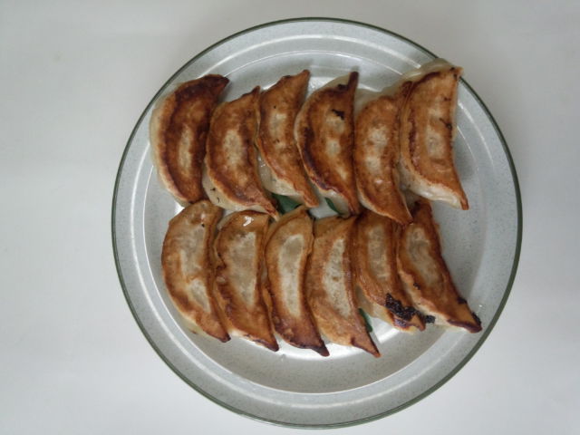 ほや&帆立入り餃子