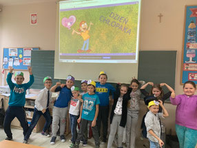 Obchody Dnia Chłopaka  w klasie 1 a i 2 a