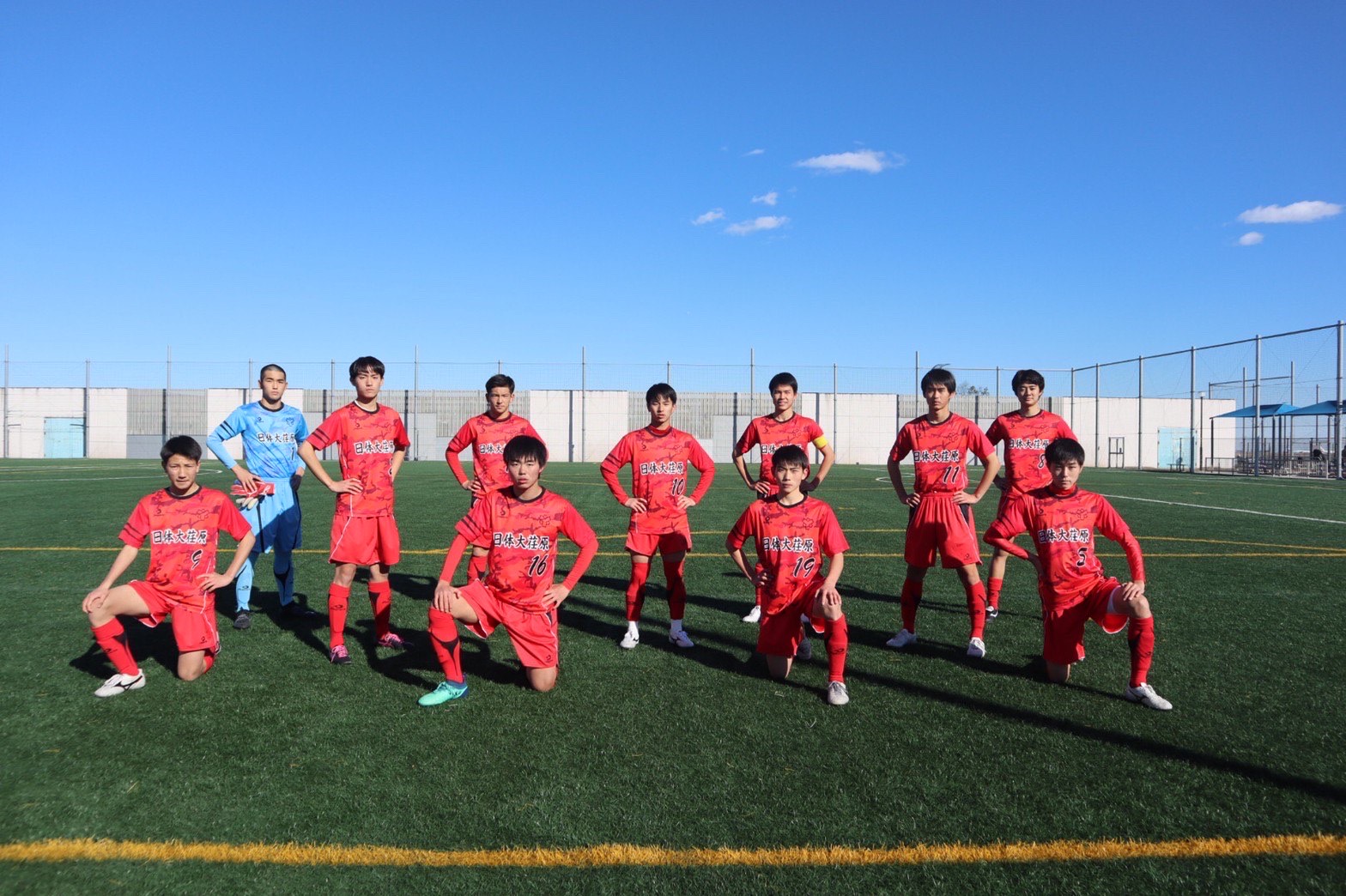 日体大サッカー部ユニフォーム