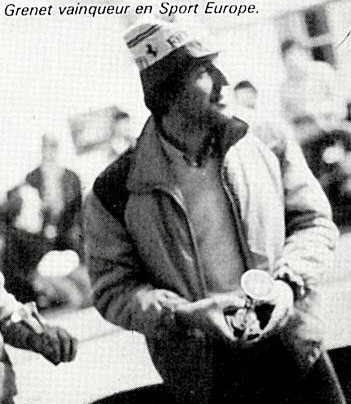Philippe Grenet vainqueur en Sport-Europe Grand Prix de Thoiry 1982