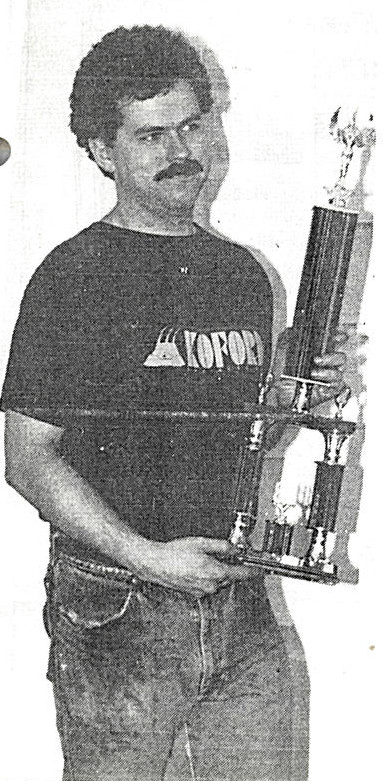 Mike Swiss ( U.S.A. ) Champion du monde 14988 Slot Racing Free-Class ( Group 7 ) 1/24.