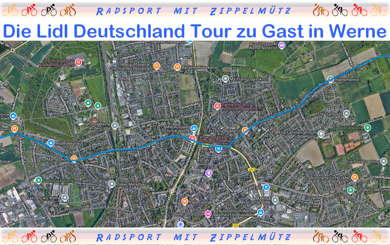 Lidl Deutschland Tour – Der Zeitplan für Werne
