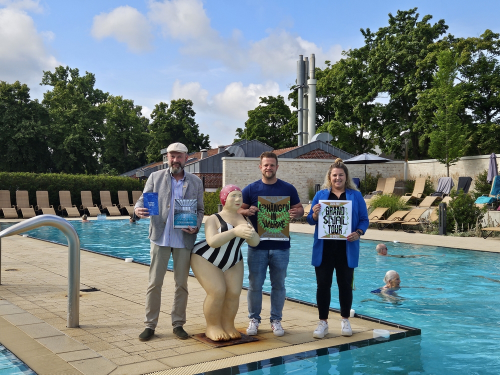 Grand Snail Tour macht Station in Werne – Literatur trifft Badekultur