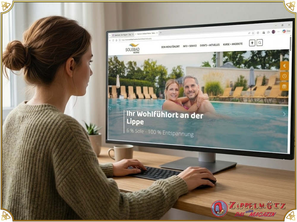 Digitaler Meilenstein zum Geburtstag - Neuer Webauftritt zum 7-jährigen Bestehen des Solebads Werne