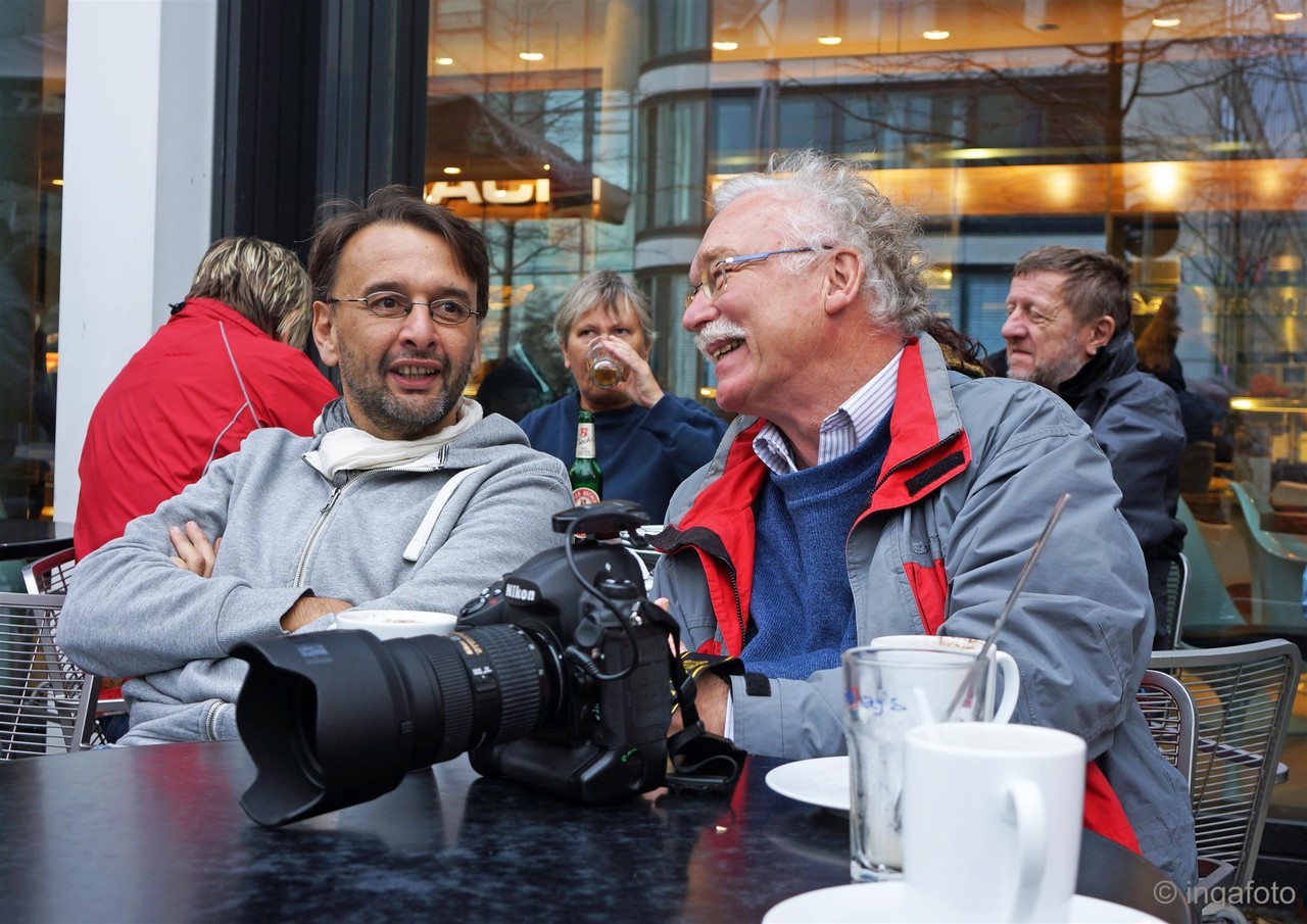 Die Meister unter sich!