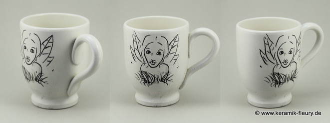 Keramik Tasse für Dawanda Farbaktion