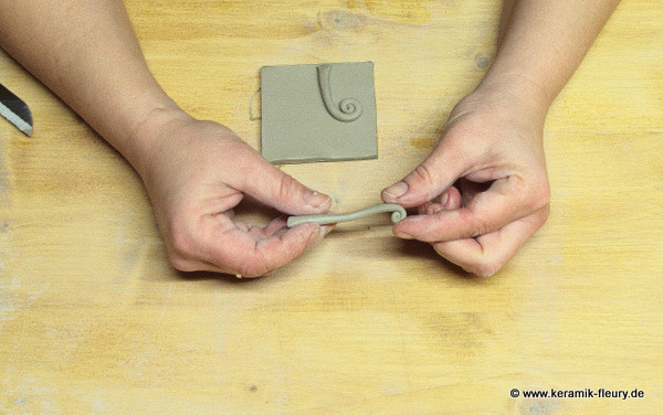 Töpfer-DIY: Keramik-Kühlschrankmagnet Schritt 6