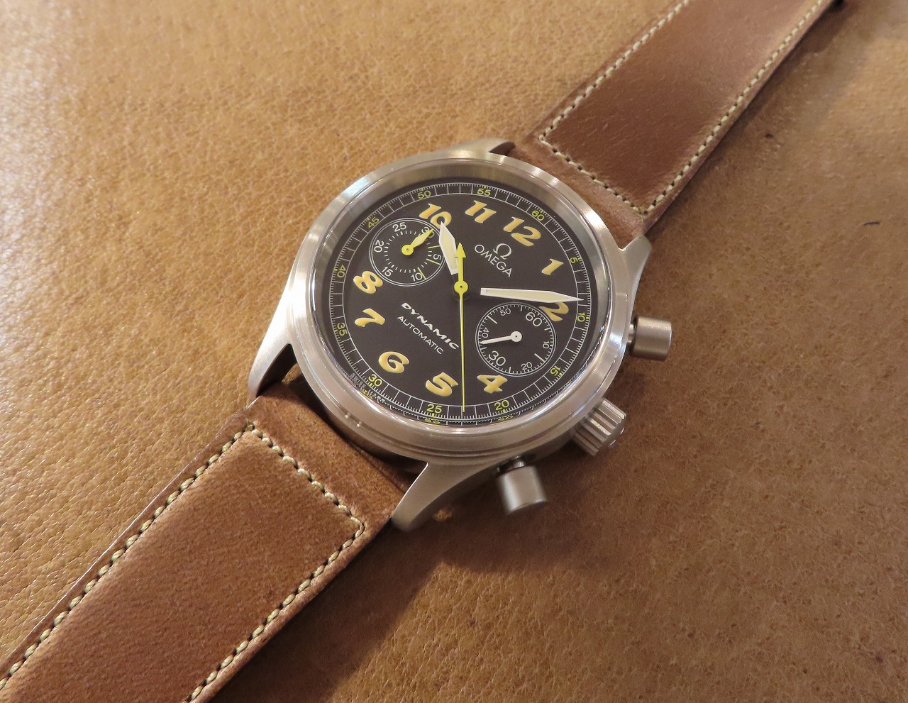 T*i様 OMEGA DYNAMIC 自動巻き クロノグラフ OMEGAダイナミッククロノグラフ - アンティーク時計店ルチクル