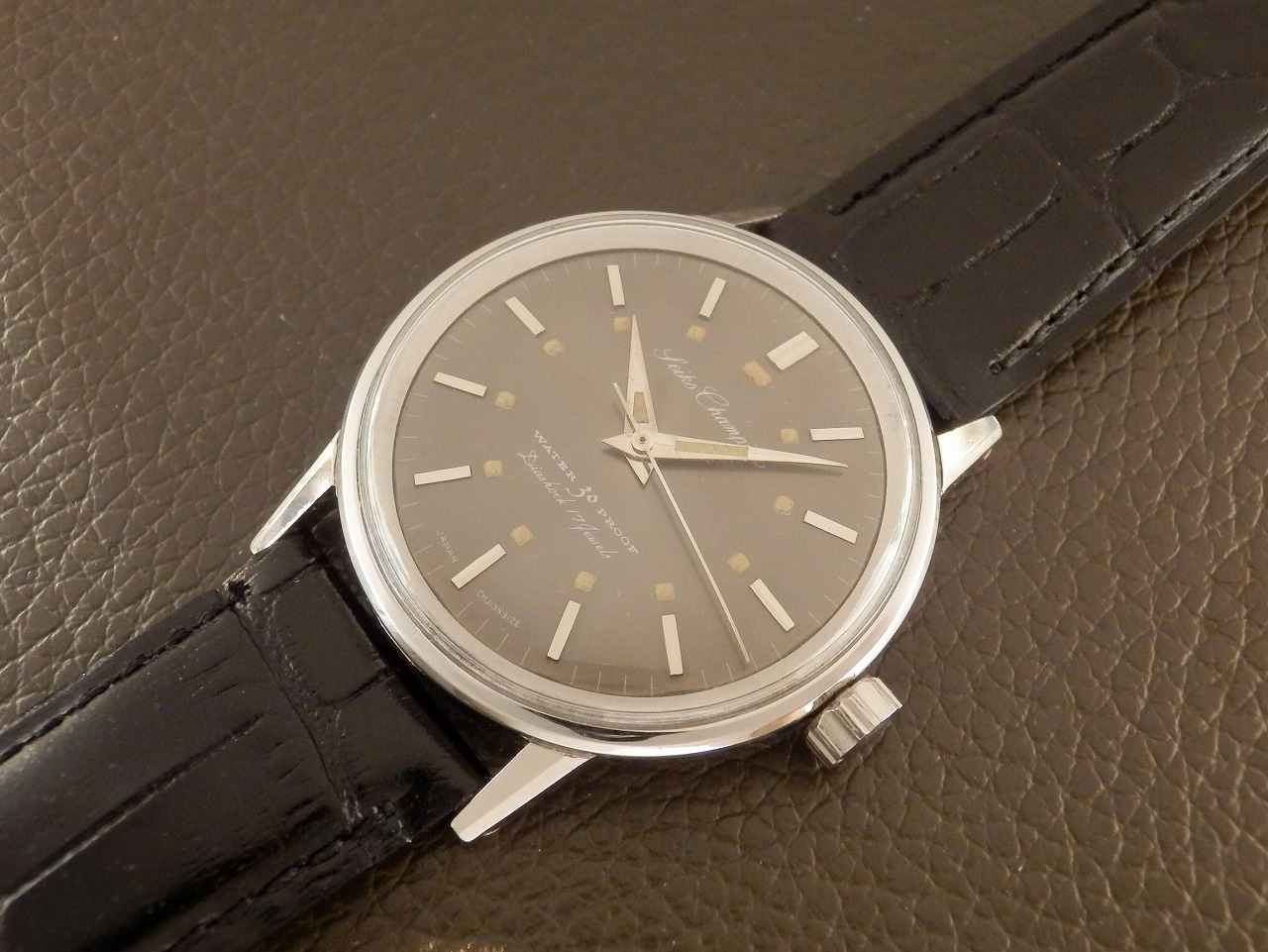 セイコー チャンピオン アンティーク腕時計 Diashock 23 Jewels SEIKO / チャンピオン 1960年代 SOLD - ビジュ寺口 ／ 時計