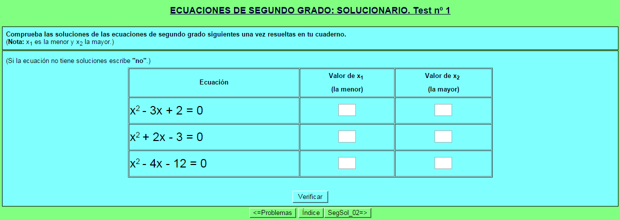 Ecuaciones con papas