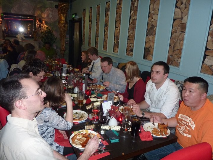 christmas social at red hot world buffet