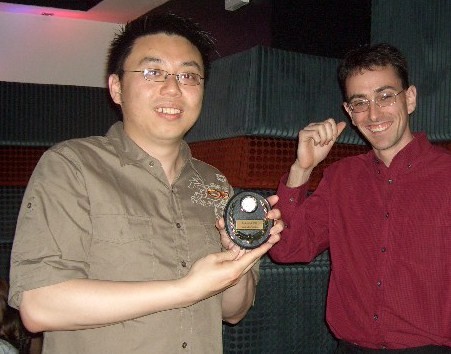 2007 awards night - gents A best player - Joe Chen