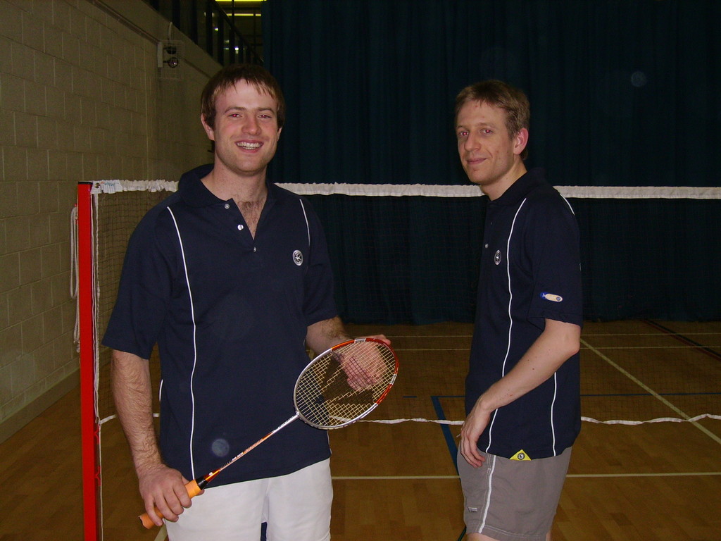 2006 - new club kit modelled by howard J & mike