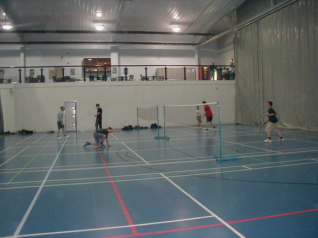 clubnight in blue hall