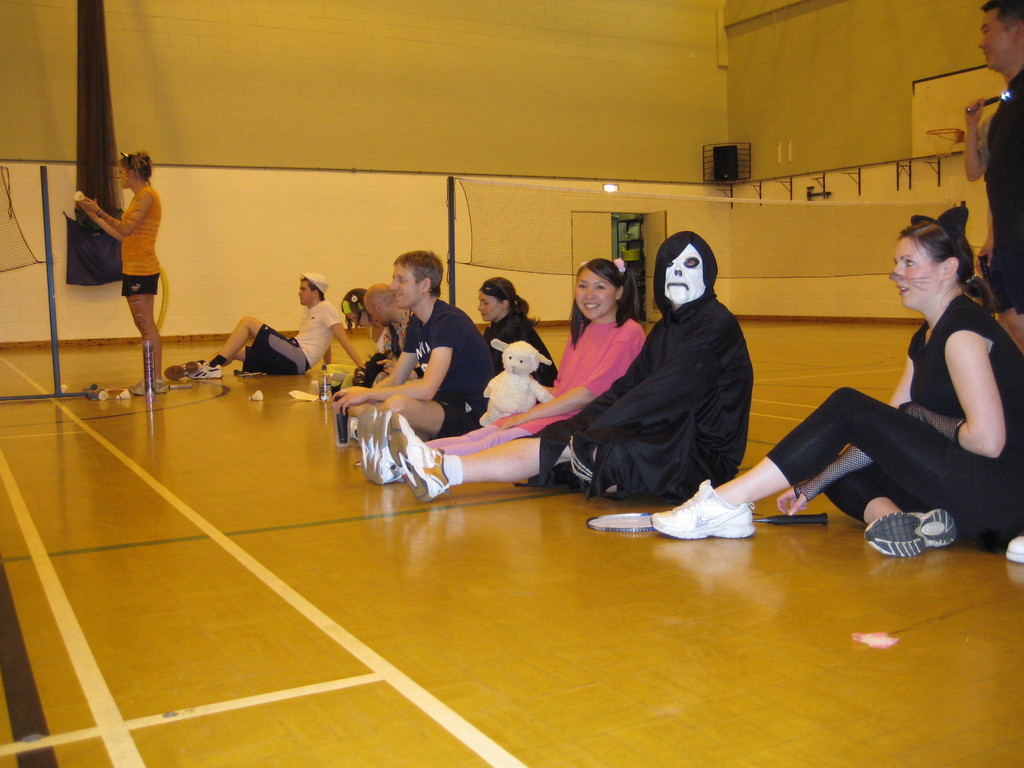 fancy dress tournament - June 2009 - the crowd gathers
