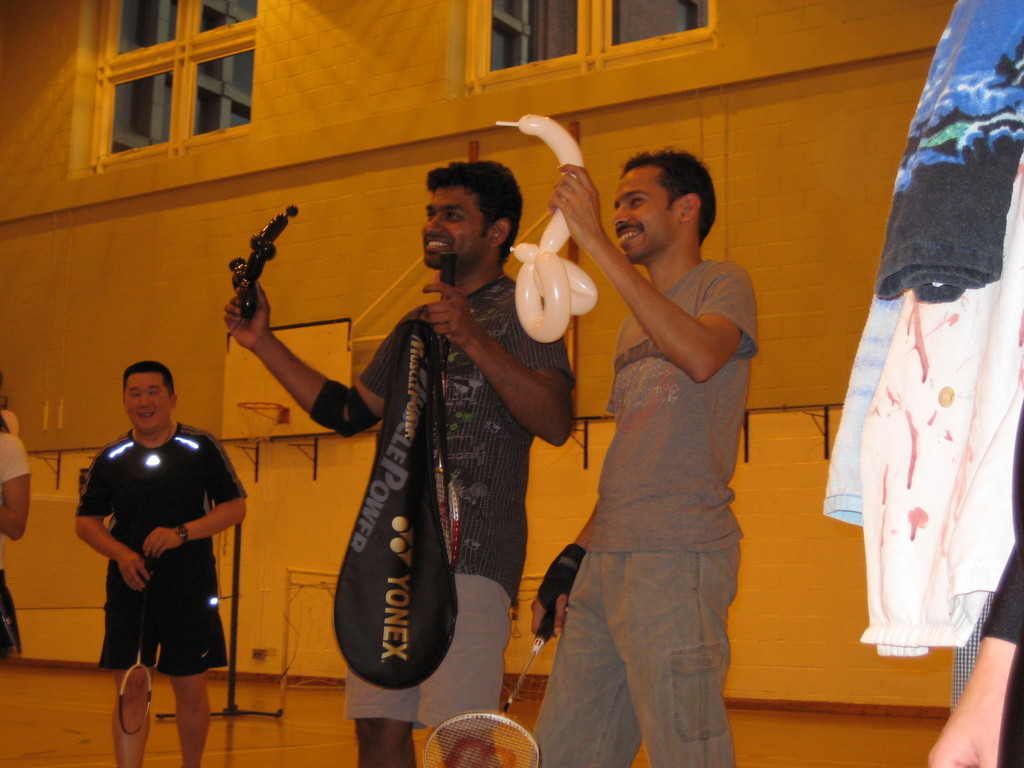 fancy dress tournament - June 2009 - last place pairing