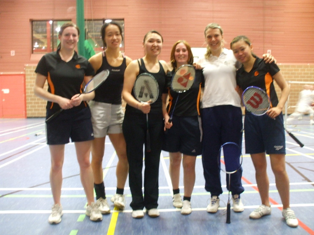 Ladies cup final team - April 2008