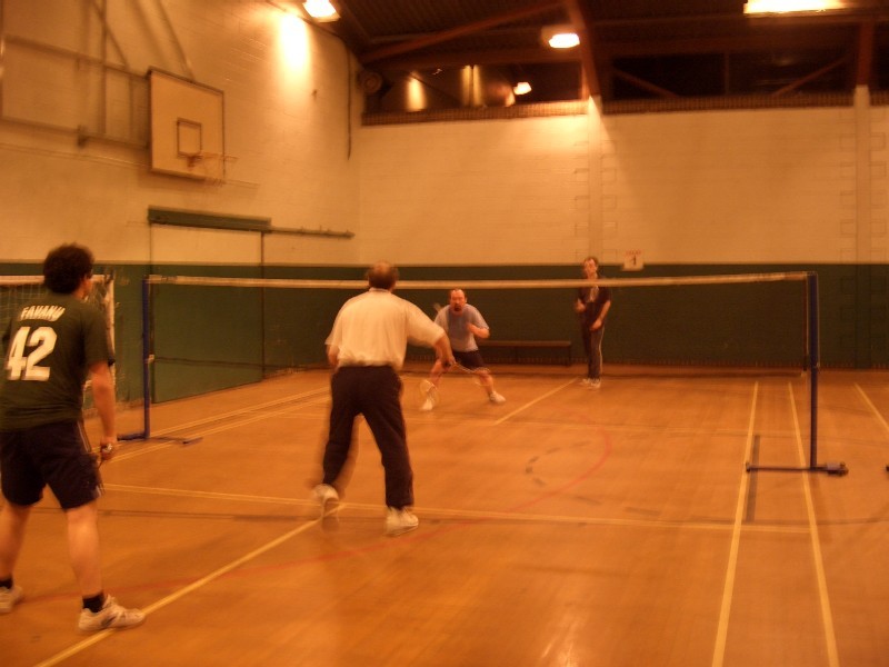dec 2005 - club tournament held at Scott Hall Sports Centre