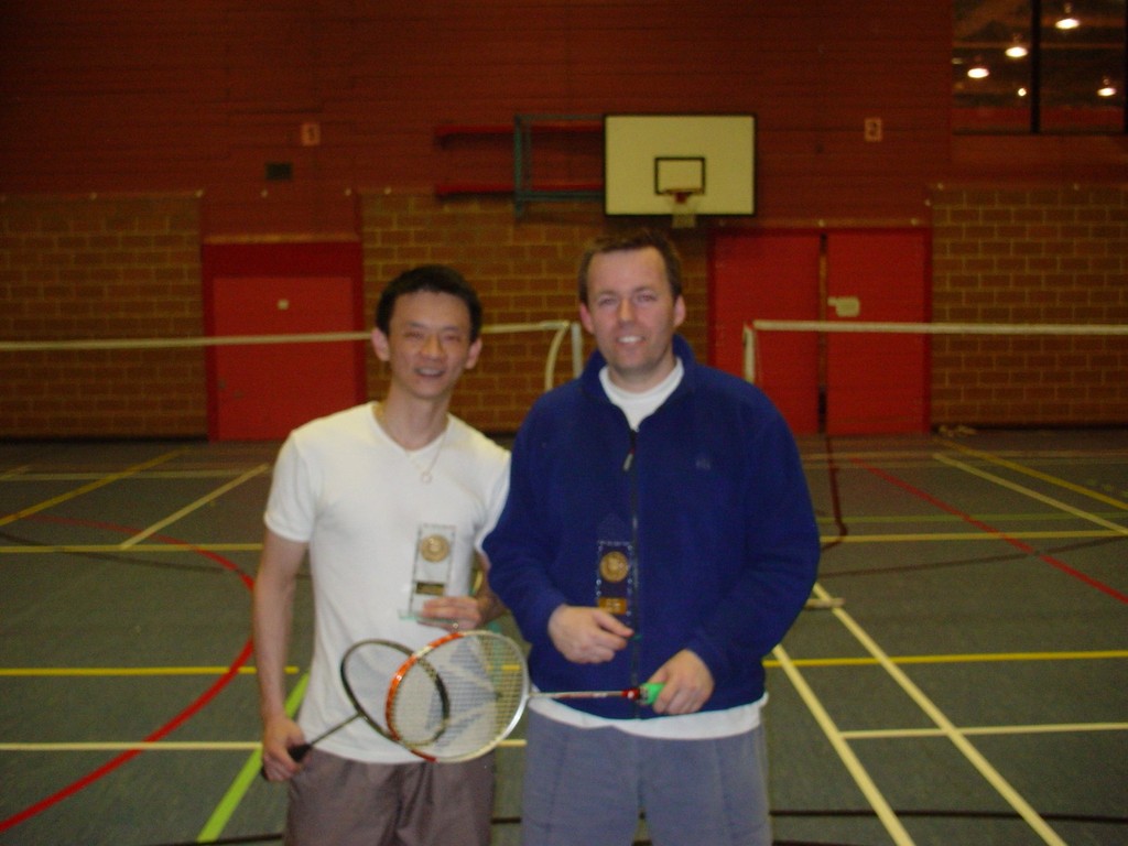 april 2006 - White Cup Final - Gents A winners presentation