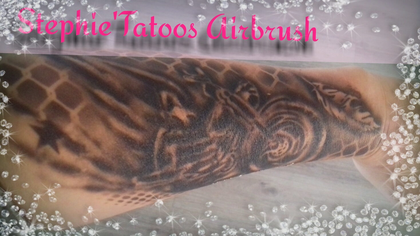 Airbrush tatoo