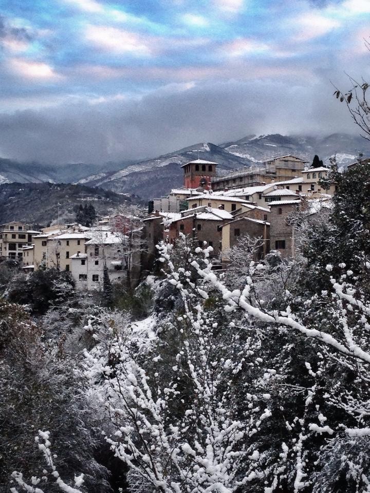 Loro Ciuffenna in inverno