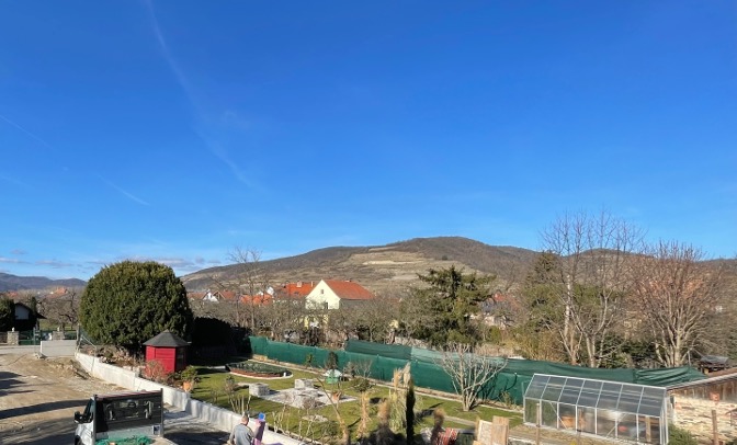 Ausblick von der Terrasse in die Wachau 