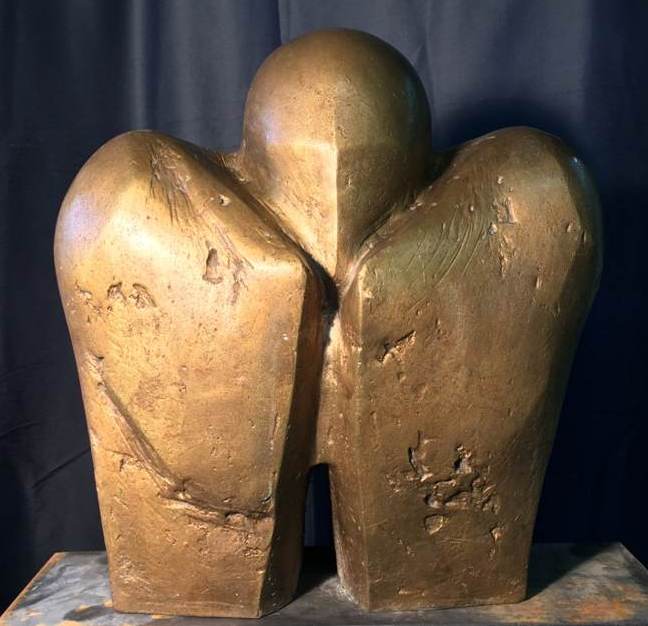 Heimkopf Bronze 44 x 43 cm