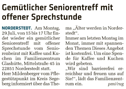 Heimatspiegel vom 27.07.2024