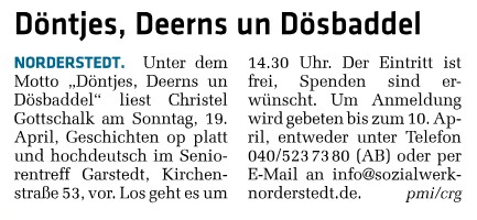 Heimatspiegel vom 28.03.2026