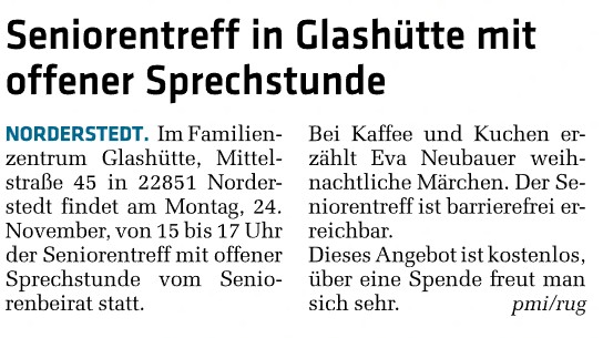Heimatspiegel vom 15.11.2025
