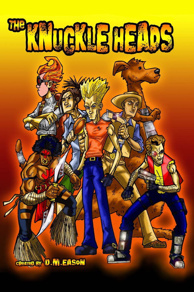 The Knuckle Heads Autographed Print 1 (Limited Edition) 4shadow