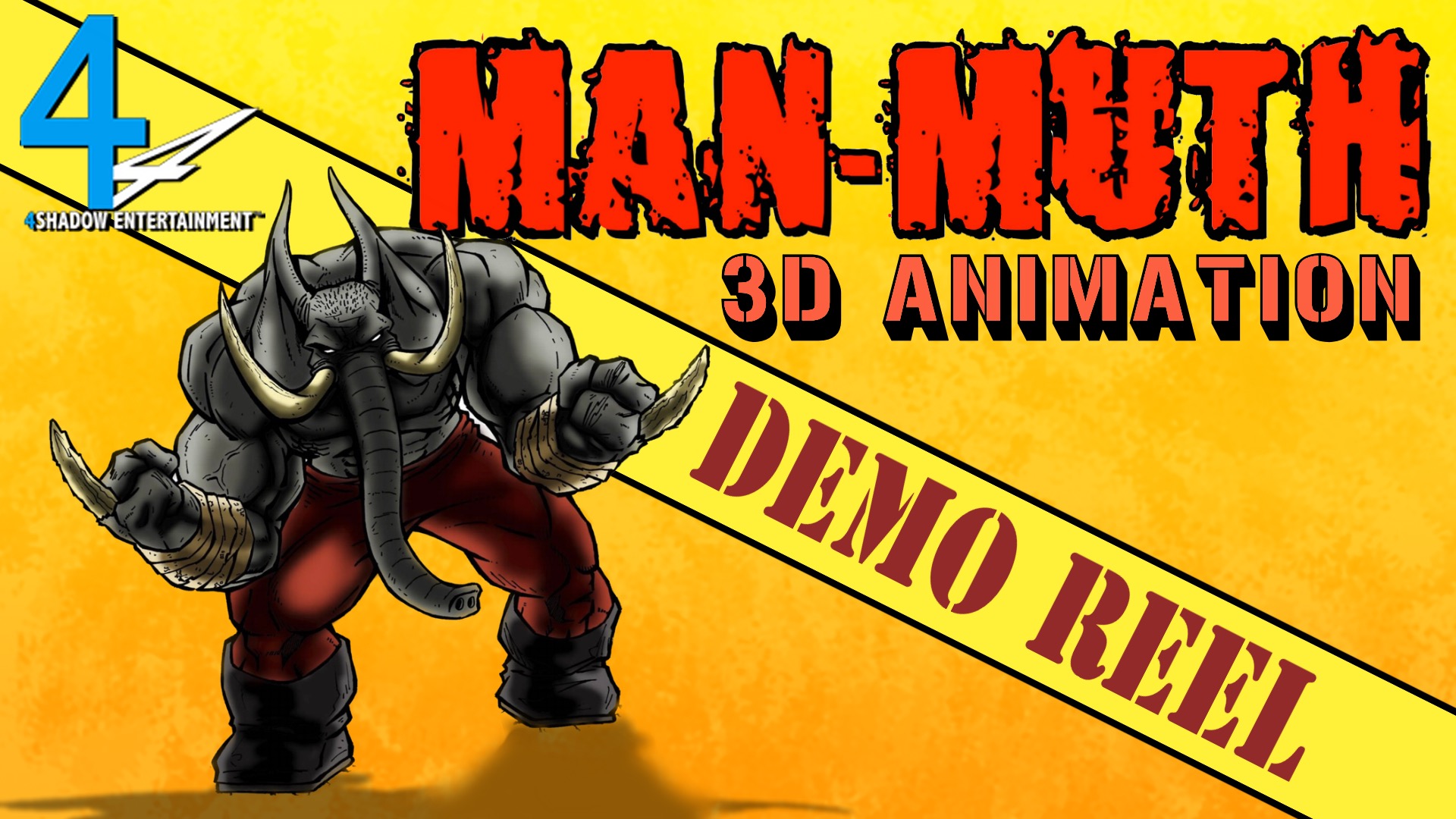 Man-Muth Animated Demo Reel