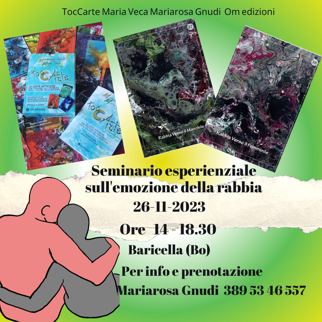 Seminario esperienziale sulla rabbia