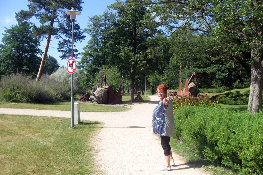 Spaziergang zwischen Campingplatz und Ostsee