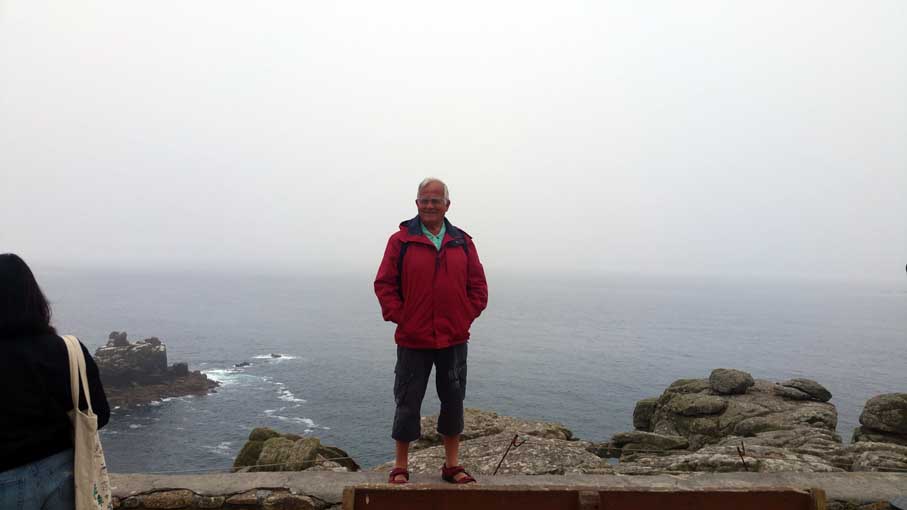 I'm standing at the westernmost point of the United Kingdom.