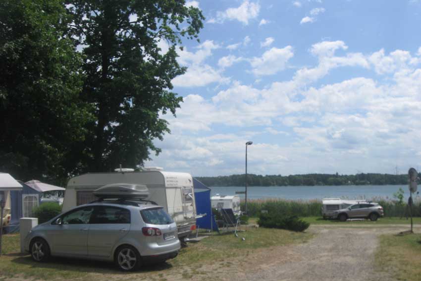 Ankunft am Scharmützelsee