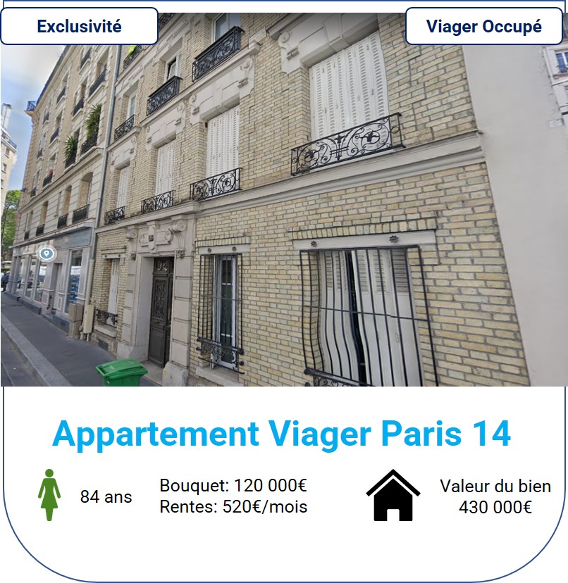 Appartement Paris Viager 13