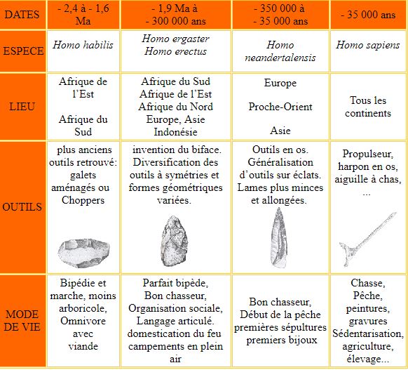 Silex grattoir en obsidienne Préhistorique , Neandertal